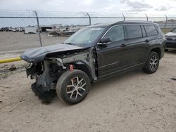 Salvage cars for sale at Houston, TX auction: 2023 Jeep Grand Cherokee L Limited
