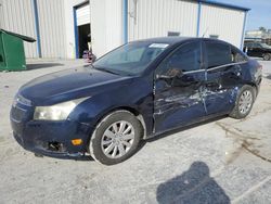 Salvage cars for sale at Tulsa, OK auction: 2011 Chevrolet Cruze LT