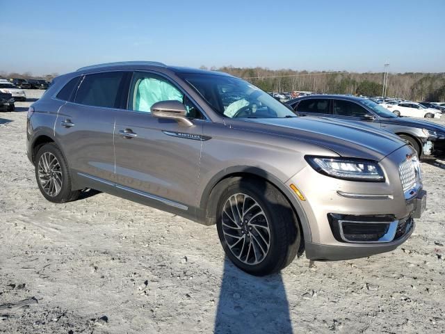 2019 Lincoln Nautilus Reserve