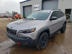 Jeep Cherokee salvage cars for sale: 2019 Jeep Cherokee Trailhawk