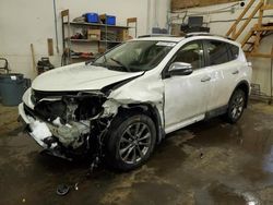 Toyota Rav4 Limited salvage cars for sale: 2018 Toyota Rav4 Limited