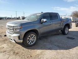 Salvage cars for sale at Oklahoma City, OK auction: 2019 Chevrolet Silverado C1500 LTZ