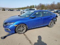 Salvage cars for sale at Brookhaven, NY auction: 2020 Honda Civic EX