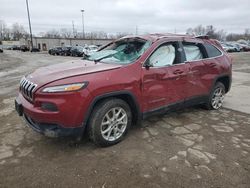 Salvage cars for sale from Copart Fort Wayne, IN: 2017 Jeep Cherokee Latitude