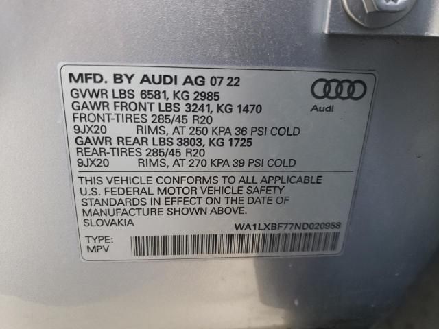 2022 Audi Q7 Premium Plus