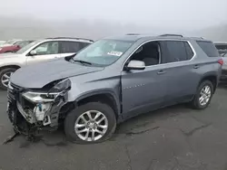 Salvage cars for sale at Exeter, RI auction: 2018 Chevrolet Traverse LT