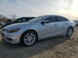 Chevrolet salvage cars for sale: 2017 Chevrolet Malibu LT