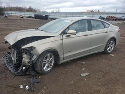 Salvage cars for sale from Copart Columbia Station, OH: 2015 Ford Fusion SE Hybrid