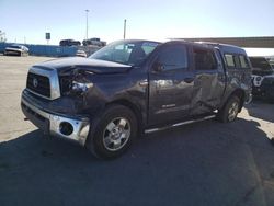 Salvage trucks for sale at Anthony, TX auction: 2008 Toyota Tundra Crewmax
