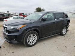 Salvage cars for sale from Copart Lexington, KY: 2015 Toyota Highlander LE