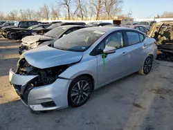 Salvage cars for sale from Copart Bridgeton, MO: 2021 Nissan Versa SV