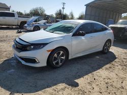 Salvage cars for sale from Copart Midway, FL: 2021 Honda Civic LX