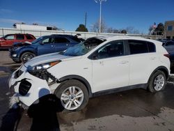 Salvage cars for sale at Littleton, CO auction: 2017 KIA Sportage LX