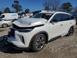 Vehiculos salvage en venta de Copart Hampton, VA: 2022 Infiniti QX60 Luxe