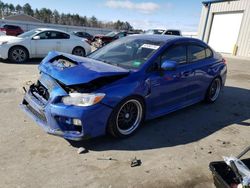 Salvage cars for sale from Copart Windham, ME: 2016 Subaru WRX