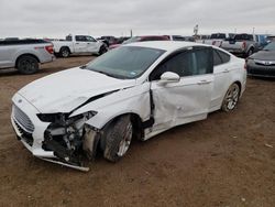 Vehiculos salvage en venta de Copart Amarillo, TX: 2016 Ford Fusion SE