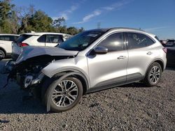 Salvage cars for sale from Copart Riverview, FL: 2020 Ford Escape SEL