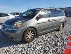 Salvage cars for sale at Barberton, OH auction: 2008 Honda Odyssey EX