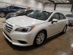 Salvage cars for sale at Milwaukee, WI auction: 2015 Subaru Legacy 2.5I Premium