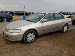 Salvage cars for sale from Copart Amarillo, TX: 2000 Honda Accord LX