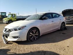 Salvage cars for sale at Chicago Heights, IL auction: 2017 Nissan Maxima 3.5S