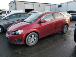 Salvage cars for sale from Copart Vallejo, CA: 2016 Chevrolet Sonic LT