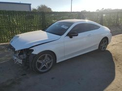 Mercedes-Benz C300 salvage cars for sale: 2018 Mercedes-Benz C300