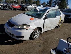 Salvage cars for sale from Copart Denver, CO: 2007 Toyota Corolla CE