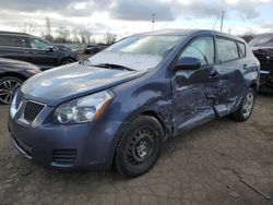 Salvage cars for sale from Copart Woodhaven, MI: 2009 Pontiac Vibe