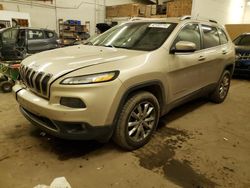 Jeep Grand Cherokee salvage cars for sale: 2015 Jeep Cherokee Limited