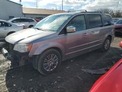 Salvage cars for sale from Copart Columbus, OH: 2013 Chrysler Town & Country Touring L