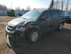 Salvage cars for sale at Bowmanville, ON auction: 2017 Dodge Grand Caravan SE