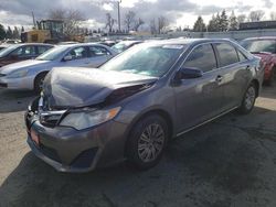 Salvage cars for sale at Woodburn, OR auction: 2013 Toyota Camry L