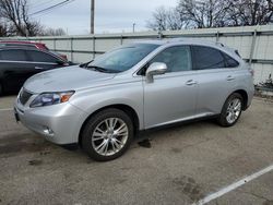 Salvage cars for sale from Copart Moraine, OH: 2011 Lexus RX 450