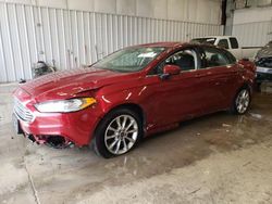 Salvage cars for sale from Copart Franklin, WI: 2017 Ford Fusion SE