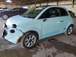 Vehiculos salvage en venta de Copart Phoenix, AZ: 2017 Fiat 500 Lounge