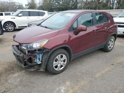 Salvage cars for sale at Eight Mile, AL auction: 2017 Chevrolet Trax LS