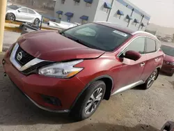 Salvage cars for sale at Albuquerque, NM auction: 2017 Nissan Murano S