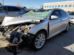 Salvage cars for sale from Copart Littleton, CO: 2014 Toyota Camry L