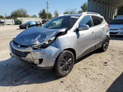 Salvage cars for sale at Midway, FL auction: 2014 Hyundai Tucson GLS