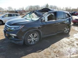 Salvage cars for sale from Copart Chalfont, PA: 2017 Honda Pilot EXL