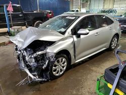 Salvage cars for sale at Woodhaven, MI auction: 2021 Toyota Corolla LE