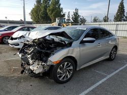 Salvage cars for sale at Rancho Cucamonga, CA auction: 2017 Honda Civic EX