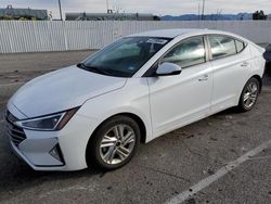 Hyundai salvage cars for sale: 2019 Hyundai Elantra SEL