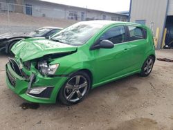 Chevrolet Sonic rs Vehiculos salvage en venta: 2015 Chevrolet Sonic RS