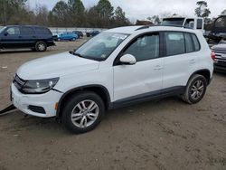 Volkswagen Tiguan S salvage cars for sale: 2016 Volkswagen Tiguan S