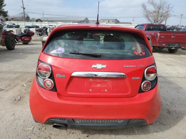 2014 Chevrolet Sonic RS