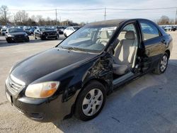 KIA Spectra EX salvage cars for sale: 2008 KIA Spectra EX