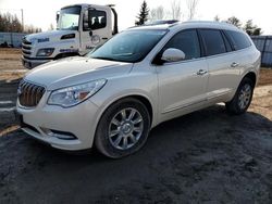 Salvage cars for sale from Copart Bowmanville, ON: 2015 Buick Enclave