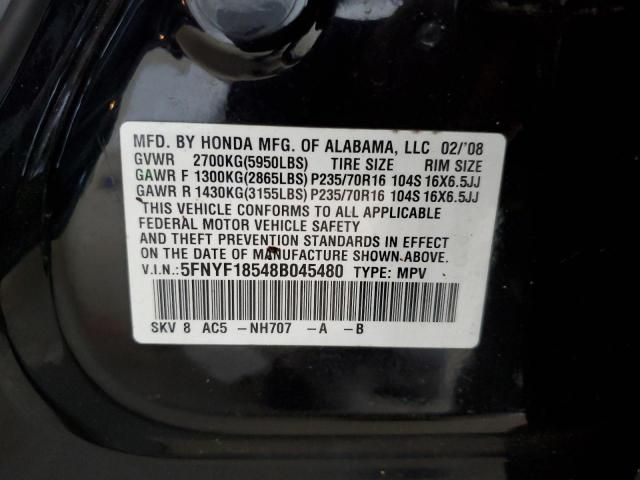 2008 Honda Pilot EXL